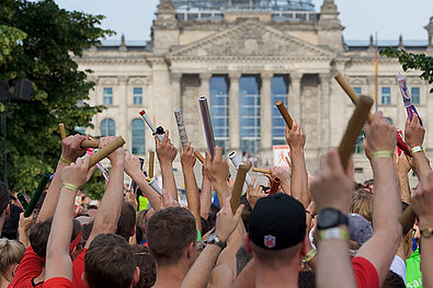 Die 20 Jahre Berliner Wasserbetriebe 5x5km TEAM-Staffel festgehalten in schönen Bildern.